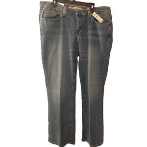 Levi's 518 Superlow Bootcut Jeans Women's 20 High Rise Stretch Denim NWT